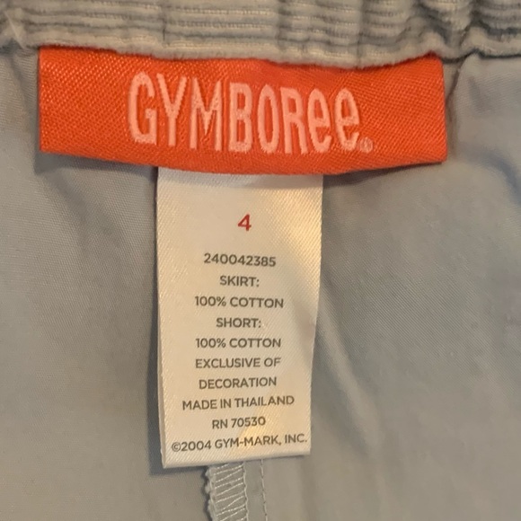 Gymboree Blue Lightweight Corduroy Skort Skirt Size 4T - Picture 11 of 14